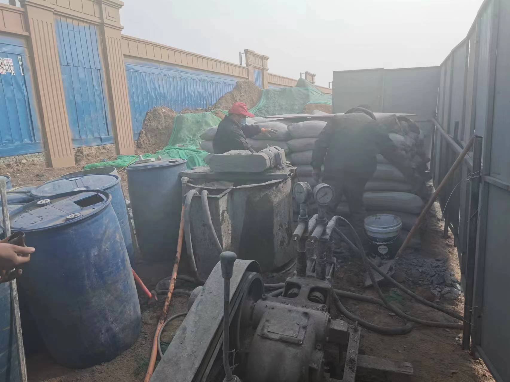 慈利房屋下沉注浆